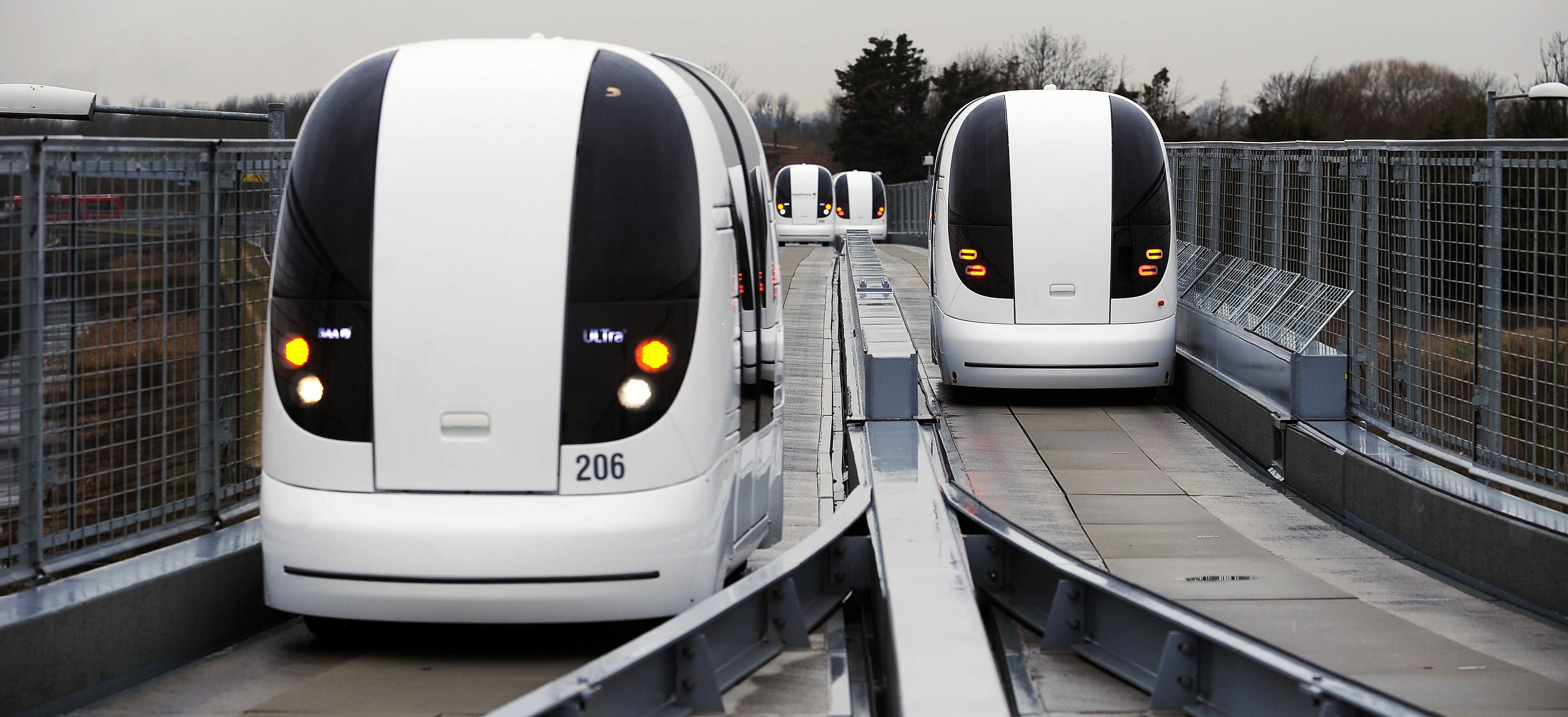 communication between driverless pod