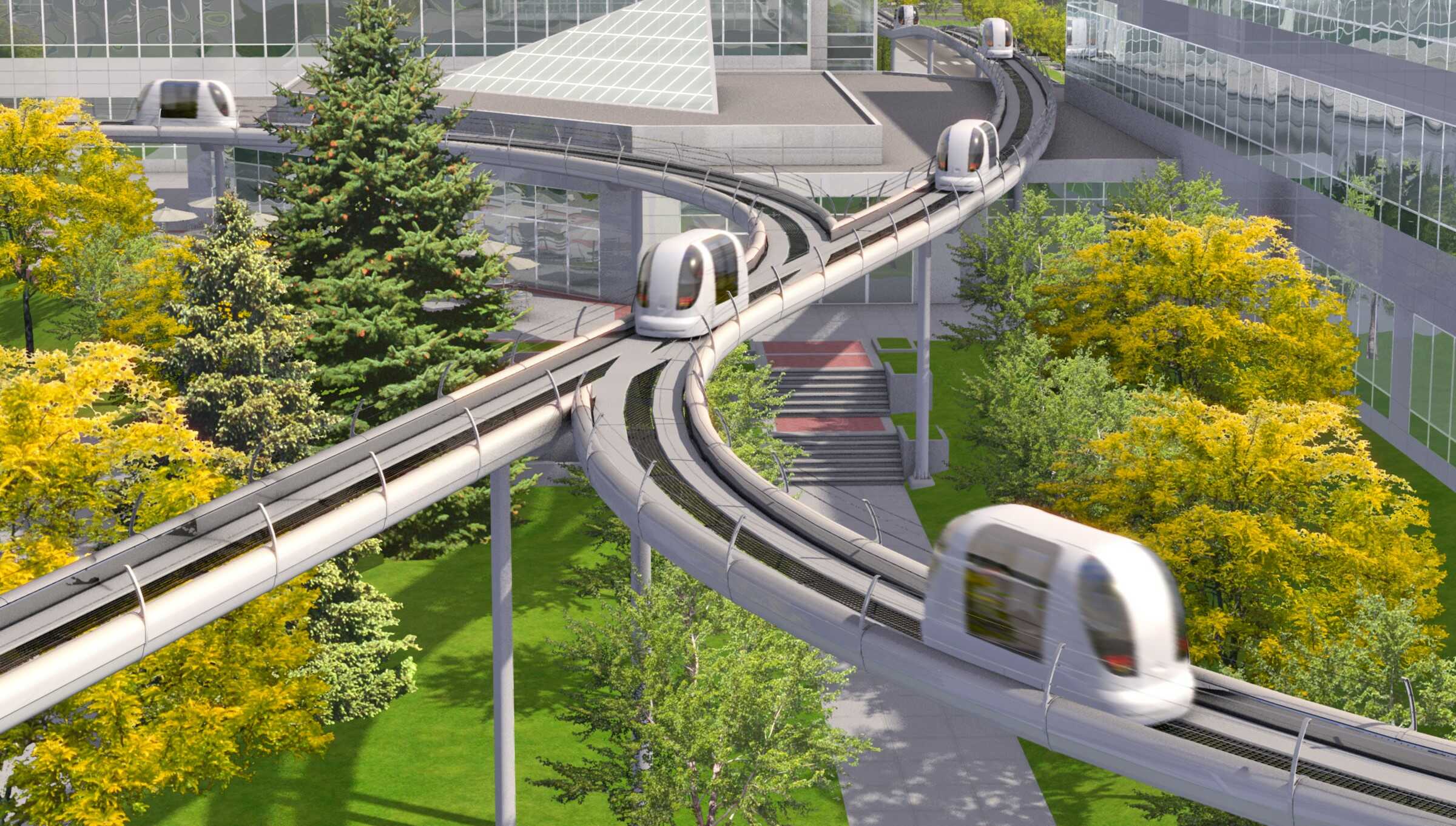 pod design at airport
